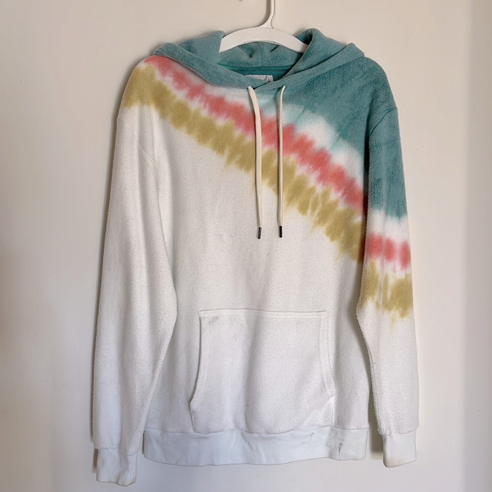 Feat Blanket Hoodie in Tie Dye